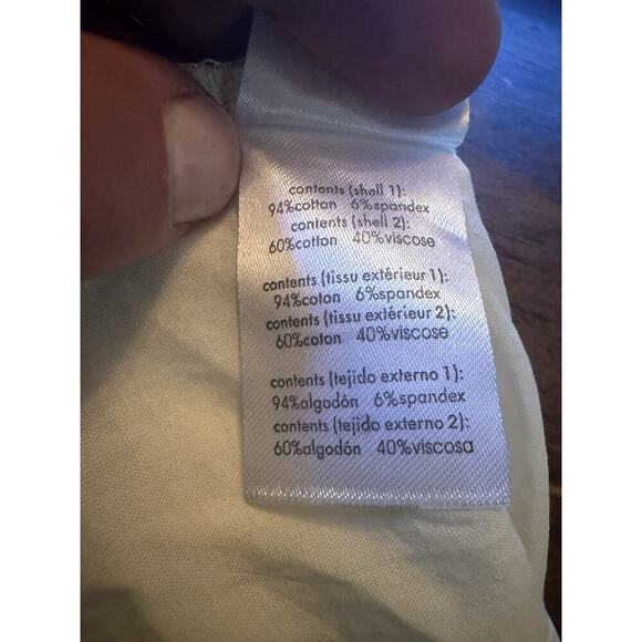 NWT WeWoreWhat Flow Triangle Cami XS Ivory Poplin Voile Lightweight Summer Top $ - Picture 9 of 9